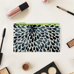 Abstract Flower Petals Floral Cosmetic Bag (xs)