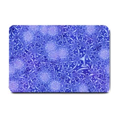 Retro Flower Pattern Design Batik Small Doormat 