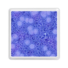 Retro Flower Pattern Design Batik Memory Card Reader (square) 