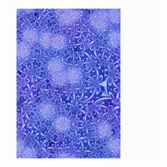 Retro Flower Pattern Design Batik Small Garden Flag (two Sides) by Simbadda