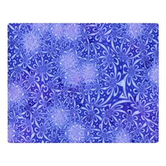 Retro Flower Pattern Design Batik Double Sided Flano Blanket (large) 