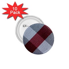 Textile Geometric Retro Pattern 1 75  Buttons (10 Pack)