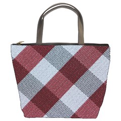 Textile Geometric Retro Pattern Bucket Bags