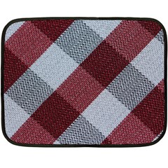 Textile Geometric Retro Pattern Fleece Blanket (mini) by Simbadda