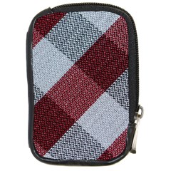 Textile Geometric Retro Pattern Compact Camera Cases