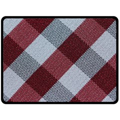 Textile Geometric Retro Pattern Fleece Blanket (large) 