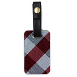 Textile Geometric Retro Pattern Luggage Tags (One Side)  Front