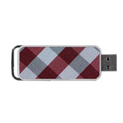 Textile Geometric Retro Pattern Portable Usb Flash (one Side)