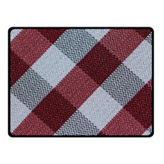 Textile Geometric Retro Pattern Double Sided Fleece Blanket (small) 