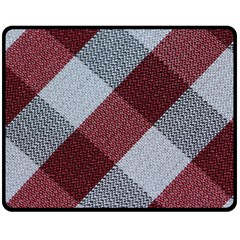 Textile Geometric Retro Pattern Double Sided Fleece Blanket (medium) 