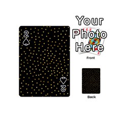 Grunge Retro Pattern Black Triangles Playing Cards 54 (mini) 