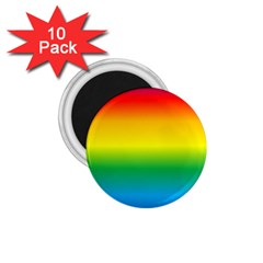 Rainbow Background Colourful 1 75  Magnets (10 Pack) 