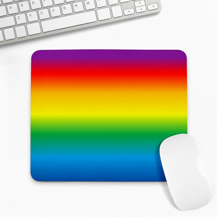 Rainbow Background Colourful Large Mousepads