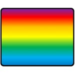 Rainbow Background Colourful Fleece Blanket (Medium)  60 x50  Blanket Front