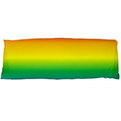 Rainbow Background Colourful Body Pillow Case Dakimakura (two Sides) by Simbadda