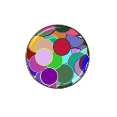 Dots Circles Colorful Unique Hat Clip Ball Marker (10 Pack)