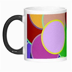 Dots Circles Colorful Unique Morph Mugs