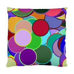 Dots Circles Colorful Unique Standard Cushion Case (one Side)