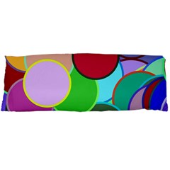 Dots Circles Colorful Unique Body Pillow Case Dakimakura (two Sides)