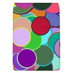 Dots Circles Colorful Unique Flap Covers (l)  by Simbadda