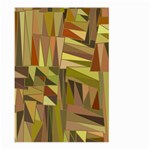 Earth Tones Geometric Shapes Unique Large Garden Flag (Two Sides) Front