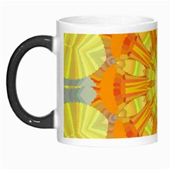 Sunshine Sunny Sun Abstract Yellow Morph Mugs by Simbadda