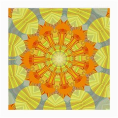 Sunshine Sunny Sun Abstract Yellow Medium Glasses Cloth