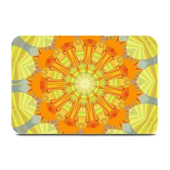 Sunshine Sunny Sun Abstract Yellow Plate Mats