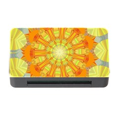 Sunshine Sunny Sun Abstract Yellow Memory Card Reader With Cf by Simbadda