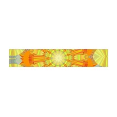 Sunshine Sunny Sun Abstract Yellow Flano Scarf (mini) by Simbadda