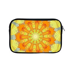 Sunshine Sunny Sun Abstract Yellow Apple Macbook Pro 13  Zipper Case by Simbadda