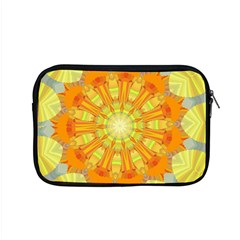 Sunshine Sunny Sun Abstract Yellow Apple Macbook Pro 15  Zipper Case by Simbadda