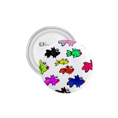 Fishes Marine Life Swimming Water 1 75  Buttons by Simbadda