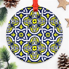 Tiles Panel Decorative Decoration Ornament (round)