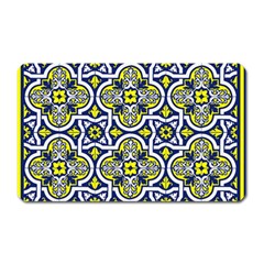 Tiles Panel Decorative Decoration Magnet (rectangular) by Simbadda