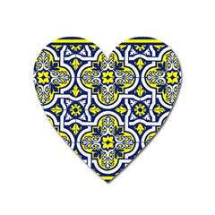 Tiles Panel Decorative Decoration Heart Magnet