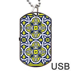 Tiles Panel Decorative Decoration Dog Tag Usb Flash (one Side)