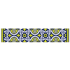 Tiles Panel Decorative Decoration Flano Scarf (small)