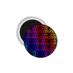 Rainbow Grid Form Abstract 1 75  Magnets