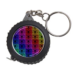 Rainbow Grid Form Abstract Measuring Tapes by Simbadda