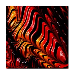 Fractal Mathematics Abstract Tile Coasters