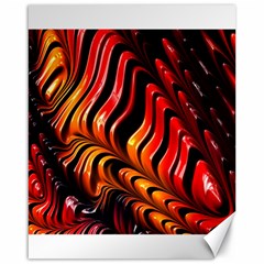 Fractal Mathematics Abstract Canvas 16  X 20  