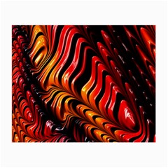 Fractal Mathematics Abstract Small Glasses Cloth (2-side)