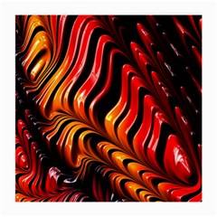 Fractal Mathematics Abstract Medium Glasses Cloth (2-side) by Simbadda