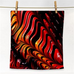 Fractal Mathematics Abstract Face Towel