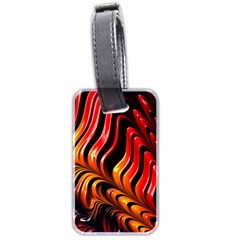 Fractal Mathematics Abstract Luggage Tags (two Sides)