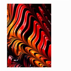 Fractal Mathematics Abstract Small Garden Flag (two Sides)