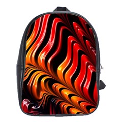 Fractal Mathematics Abstract School Bags (xl) 