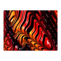 Fractal Mathematics Abstract Double Sided Flano Blanket (mini) 