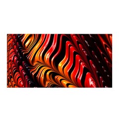 Fractal Mathematics Abstract Satin Wrap